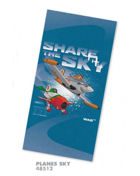 Serviette de plage Planes Sky CALEFFI