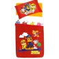 Completo Copripiumino Lettio singolo PAW Patrol Cotone 100% rosso