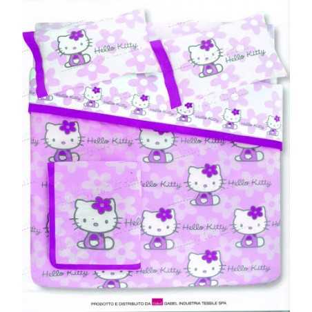 Couvre-lit Hello Kitty Outline
