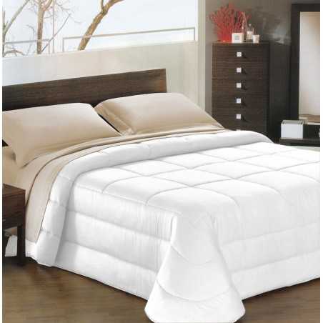 Daunenbett Comforter Ines satin Weiß