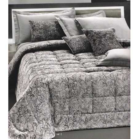 Beadspread bed-cover in satin jacquard Milena