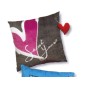 Cuscino Decorativo Sweet Years Icon 45 x 45 cm velluto + spilla