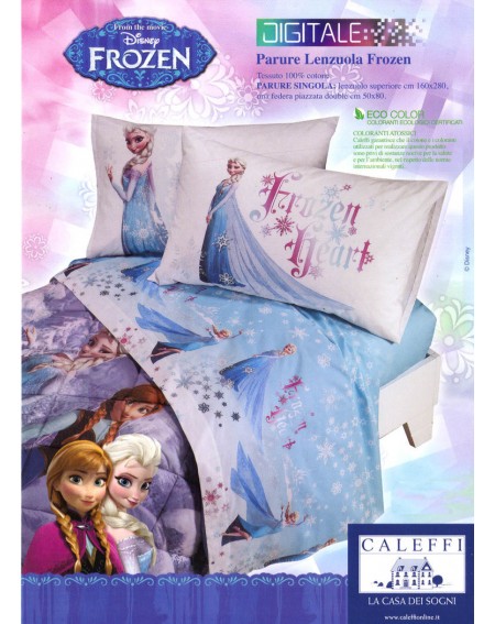 Single Bed Sheet Set Mickey Caleffi Colors