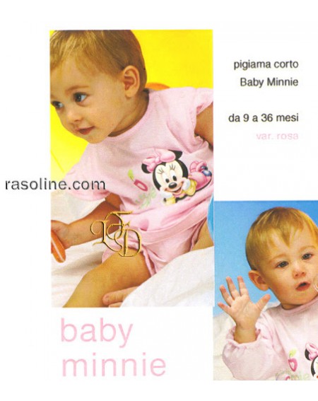 Schlafanzug BIMBA MINNIE DISNEY ROSA