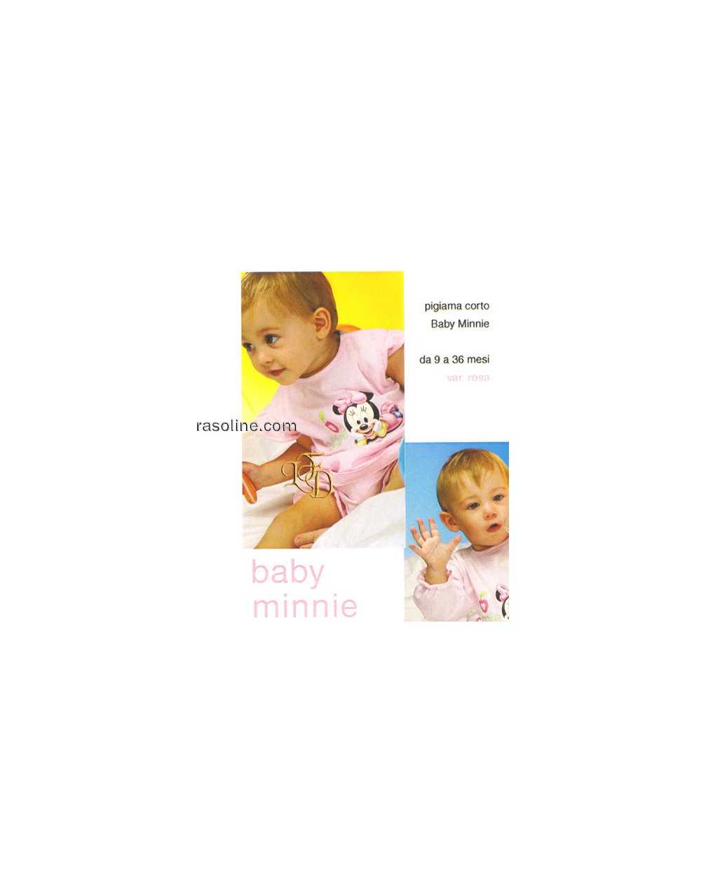 PIGIAMA CORTO BIMBA MINNIE DISNEY ROSA