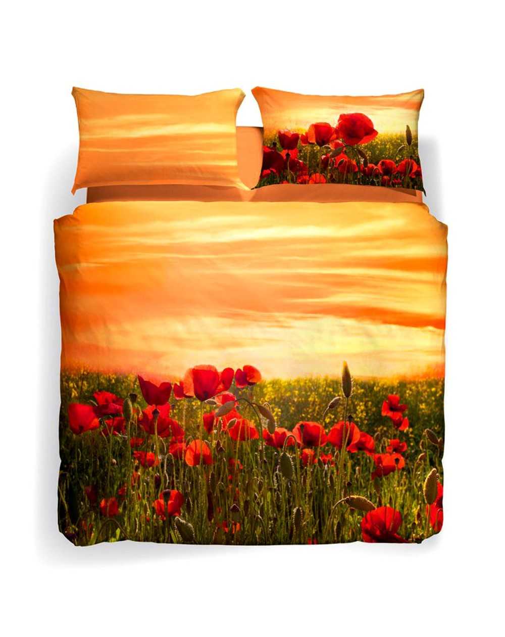 Duvet Set super king size Papaveri from Caleffi
