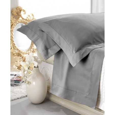Cotton Sateen super king Sheet Set, Grey