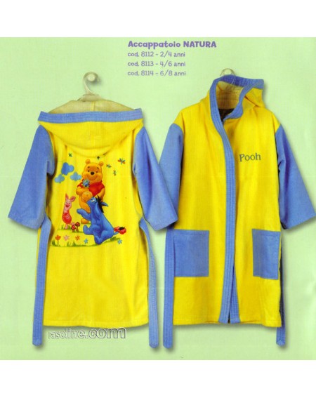 Bathrobe WINNIE CALEFFI DISNEY NATURA