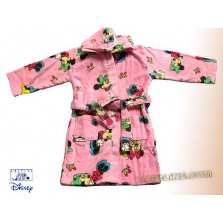 Bademantel Minnie Kapuze Beauty Rosa
