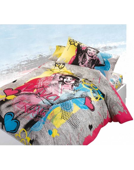 Duvet Set cover DISNEY Violetta Pop
