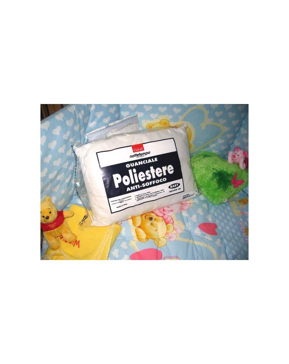 Guanciale per Lettino - Culla Carrozzina Anallergico e Antisoffoco