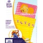 SET LENZUOLA GIALLO ROSA WINNIE THE POOH CALEFFI DISNEY