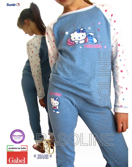 PIGIAMA LUNGO TUTA HELLO KITTY GABEL JEANS