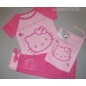 Schlafanzug Hello Kitty Out Line Gabel Made In Italy 4-11 Jahre