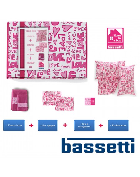 HOME in a BOX PINK Bassetti