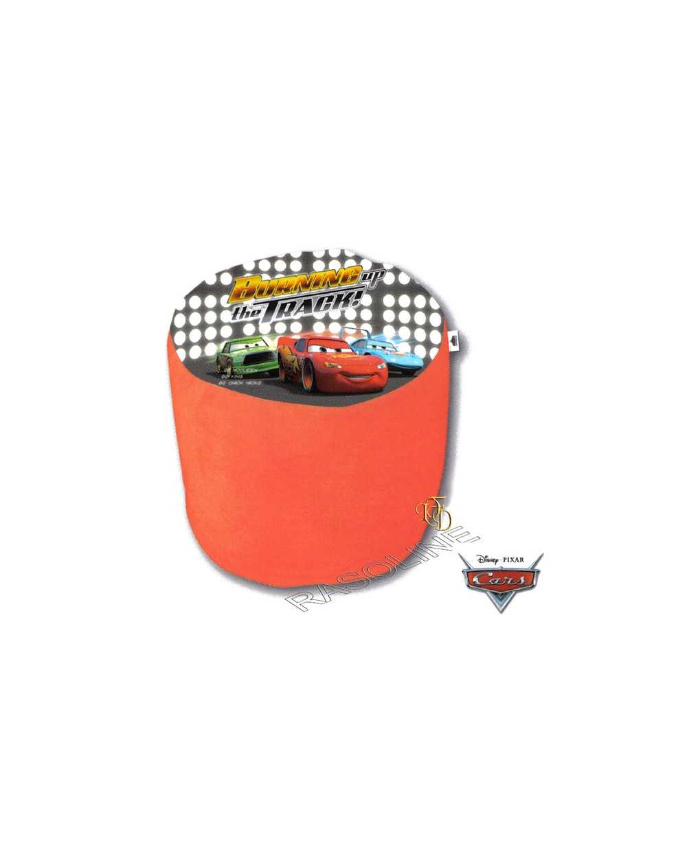 Pouf In Peluche Saetta - Cars Interno Gonfiabile Disney