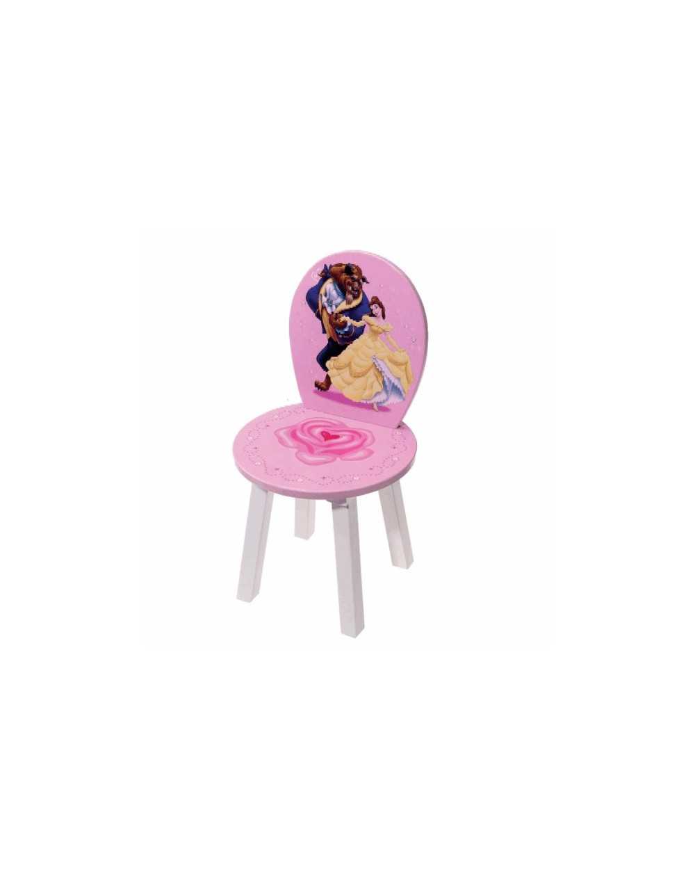 Sedia "Principesse" Dancing Bell, Cenerentola, Biancaneve, Bella Adormentata Disney