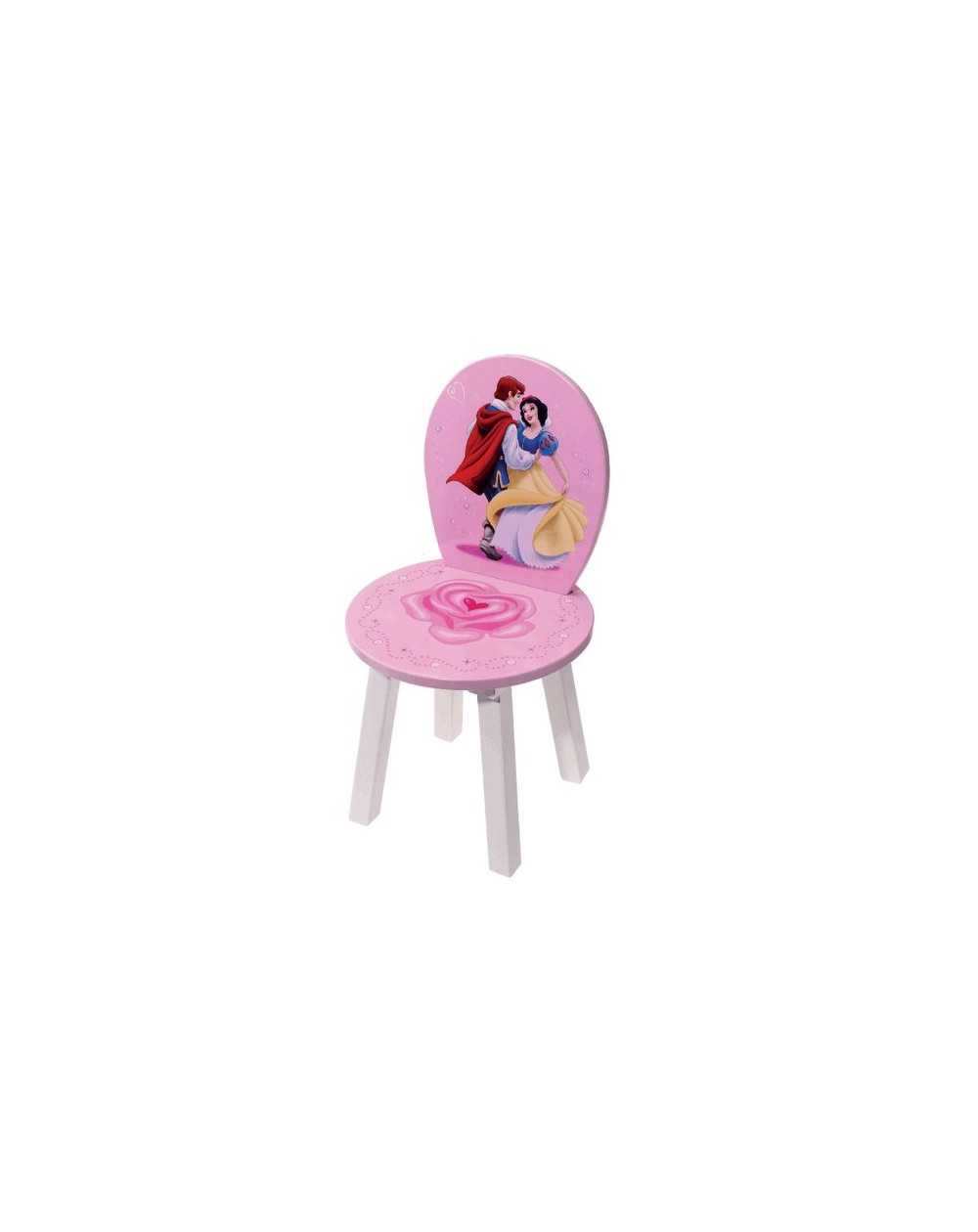 Sedia "Principesse" Dancing Bell, Cenerentola, Biancaneve, Bella Adormentata Disney