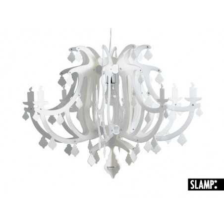 Haengeleuchte kronleuchter Ginetta Farbe Weiß Slamp