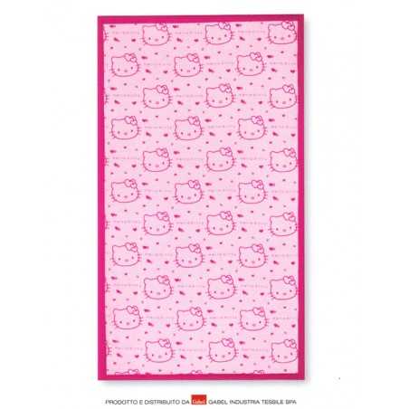 Telo Mare Piscina 100 X1 80Cm Hello Kitty Gabel 420 G/Mq