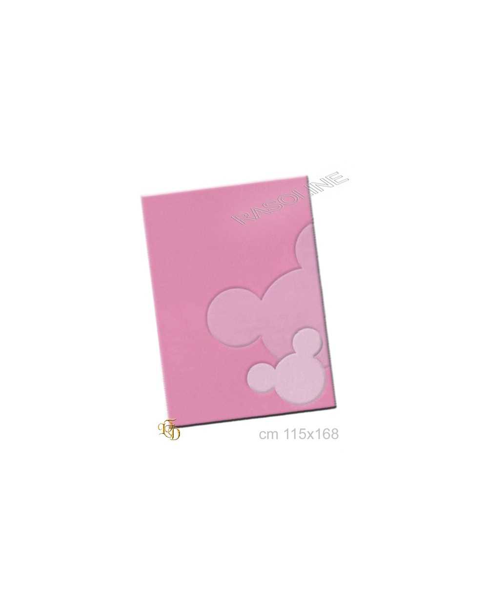 Tappeto Topolino Minnie Rosa 115 X 168 Cm Top Line