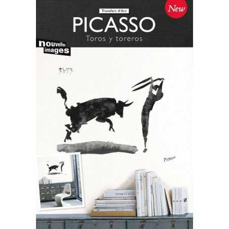 Transfert D'Art - Serigrafia Adesiva Picasso, Toros Y Toreros 40 X 60 Cm