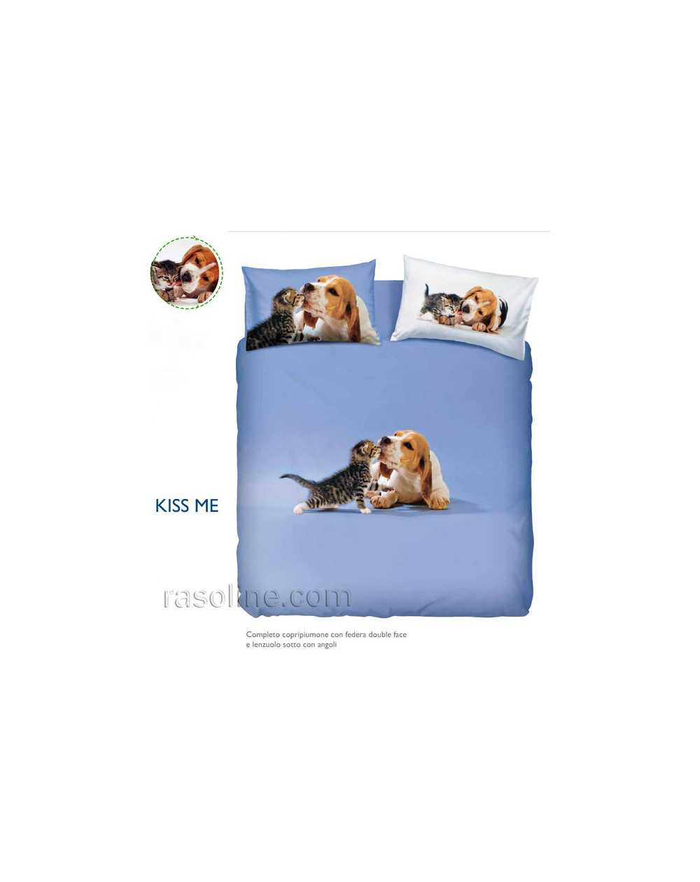 HOUSSE DE COUETTE KISS ME BASSETTI