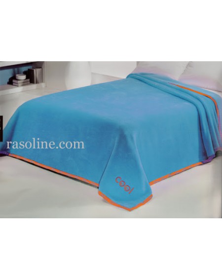 Copriletto Azzurro Morbidissima Coperta Matrimoniale Cool Colors