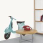 Sticker muraux HOMESTICKERS® Collector Vespa 91 x 57 cm