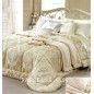 Trapunta Invernale Matrimoniale Sissi Piumone Jacquard Beige Avorio GFF