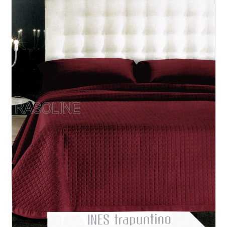 Ines bordeaux copriletto