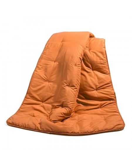 Plaid Kim double face orange