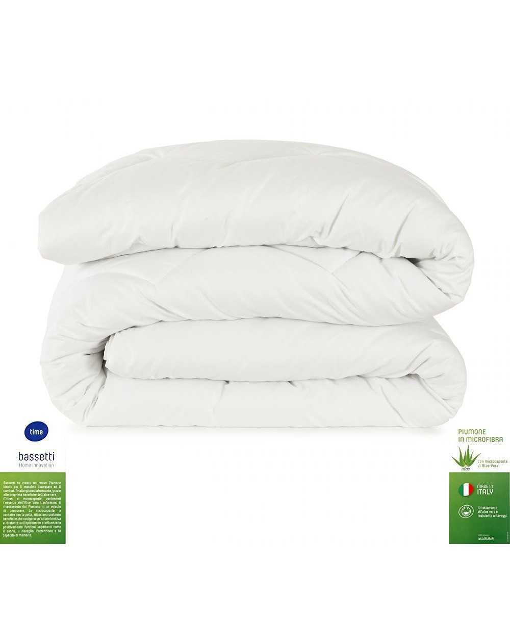 Édredon de Microfiber Bassetti lit 1 personne Aloe