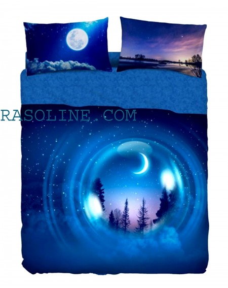 DRAPS DEUX PLACES DRAP DESSOUS AVEC LES COINS ELASTIQUES DEUX TAIESE BUBBLE DREAM BASSETTI