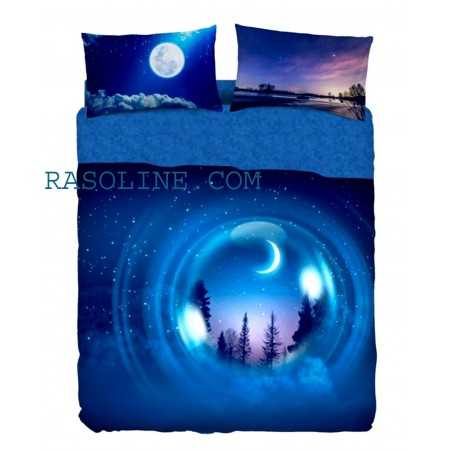 DRAPS DEUX PLACES DRAP DESSOUS AVEC LES COINS ELASTIQUES DEUX TAIESE BUBBLE DREAM BASSETTI