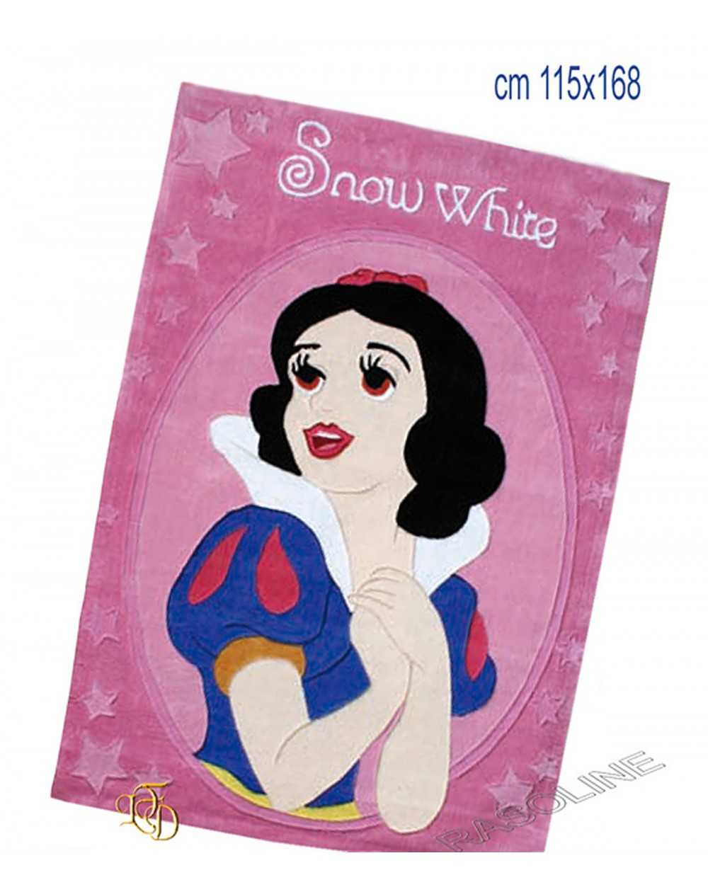 Tappeto Biancaneve 115X168Cm Principesse Originale Disney Top Line
