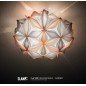 Lampada da parete o soffitto Applique La Vie Amber SLAMP