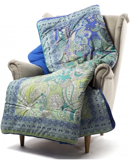 Plaid Scaldotto Cortina Bleu Made in Italy