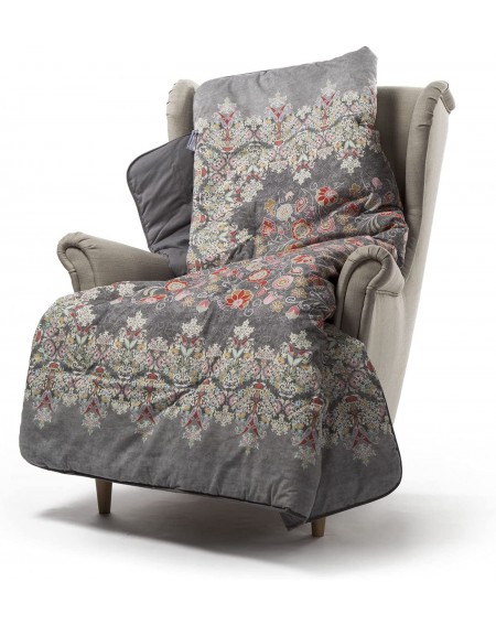 Plaid Scaldotto SHAMAL Grey