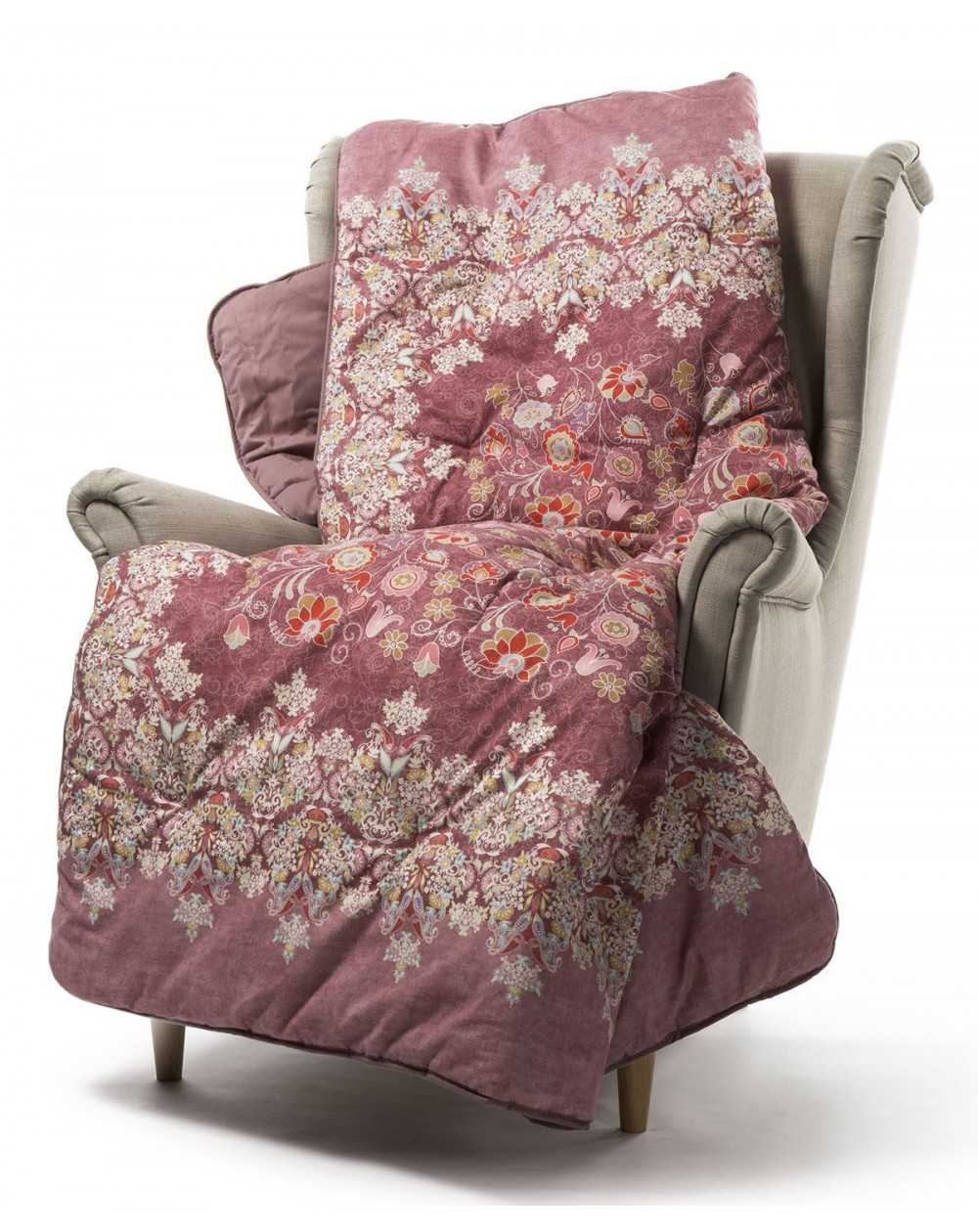 Plaid Scaldotto Shamal Corail Made in Italy