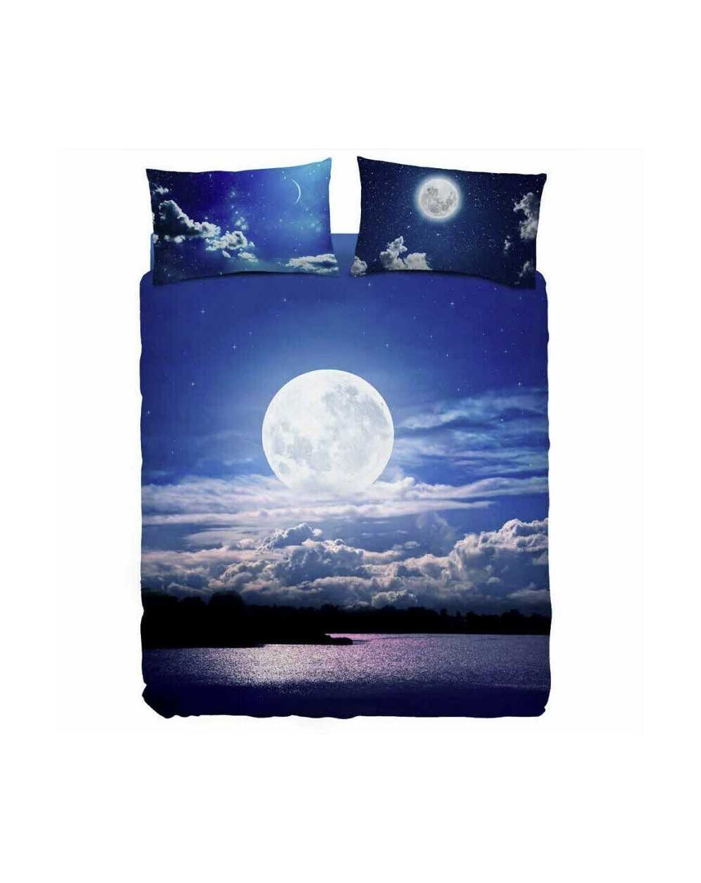 Parure de lit 1 personne Housse de couette Honey Moon Bassetti