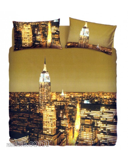 Juego completo para cama individual Funda nordica New York Bassetti