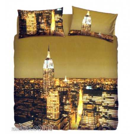 Juego completo para cama individual Funda nordica New York Bassetti