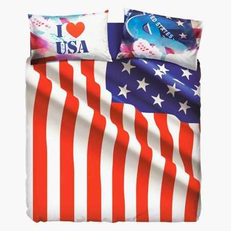 FUNDA NORDICA USA FLAG Bassetti