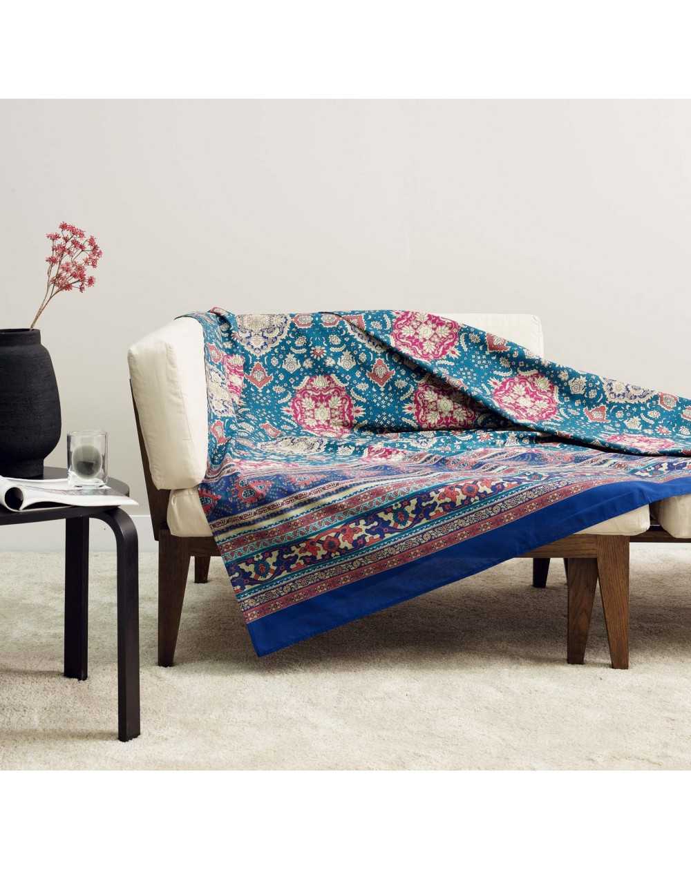 Telo Arredo Copridivano Copriletto San Marco b1 270x270cm Granfoulard Bassetti