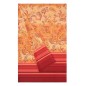 Telo Arredo Grande 350 x 270 cm Tosca Arancio Granfoulard Bassetti