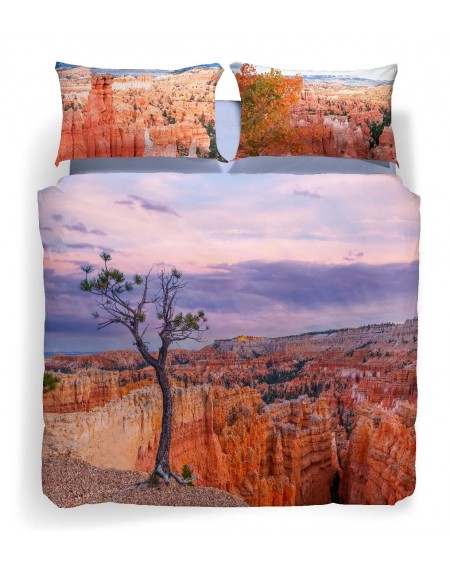 Duvet Set a fitted sheet Bryce Canyon Caleffi