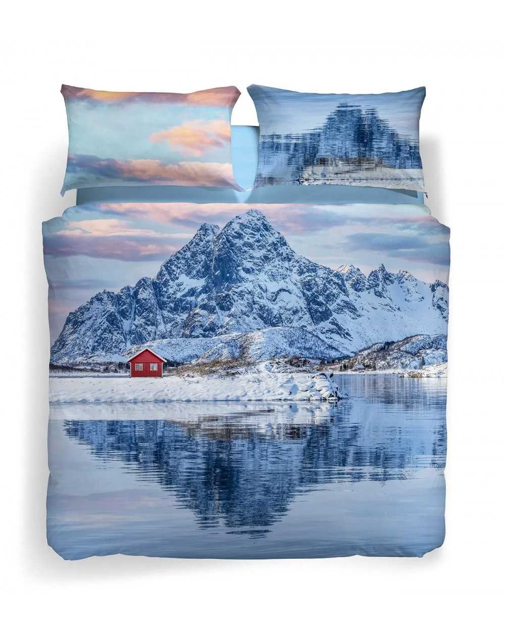 Parure de lit 2 personne Housse de couette Artic By Marco Carmassi Caleffi