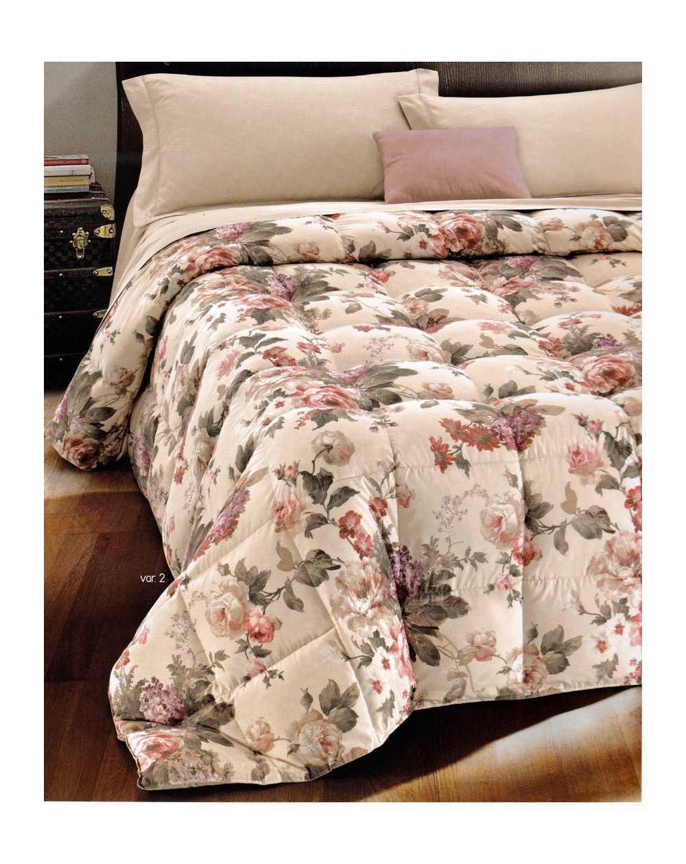 Trapunta in Piuma D'Oca Danimarca Caldo Piumone Beige Double Face GFF