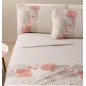Ensemble de draps Coraux Sable pour lit double - Caleffi